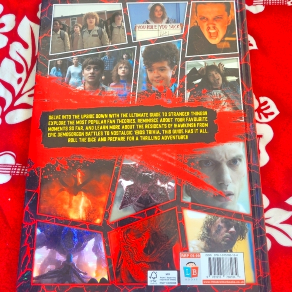 Stranger Things 2024 Ultimate Guide Hardcover Book UK Edition Graphic Novel - Picture 12 of 14